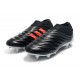 adidas Copa 19+ FG Firm Ground Soccer Cleats - Black Red
