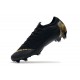 New Nike Mercurial Vapor 12 Elite FG Cleats Black Gold
