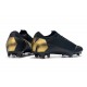 New Nike Mercurial Vapor 12 Elite FG Cleats Black Gold