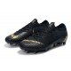 New Nike Mercurial Vapor 12 Elite FG Cleats Black Gold