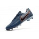 Nike Tiempo Legend VII FG Men's Soccer Cleats - Cyan Black