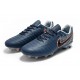 Nike Tiempo Legend VII FG Men's Soccer Cleats - Cyan Black