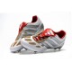 adidas Predator Accelerator FG Soccer Cleats - Silver Red Black