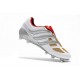 adidas Predator Accelerator FG Soccer Cleats - Silver Red Black