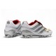 adidas Predator Accelerator FG Soccer Cleats - Silver Red Black