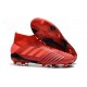 adidas Predator 19.1 FG Soccer Cleat in Red