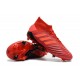 adidas Predator 19.1 FG Soccer Cleat in Red