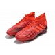 adidas Predator 19.1 FG Soccer Cleat in Red