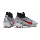 Nike Mercurial Superfly 6 Elite FG Neymar Soccer Boot White Black Red