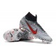 Nike Mercurial Superfly 6 Elite FG Neymar Soccer Boot White Black Red
