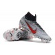 Nike Mercurial Superfly 6 Elite FG Neymar Soccer Boot White Black Red