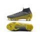 Nike Mercurial Superfly 6 Elite FG Mens Soccer Boot Grey Black Gold