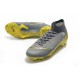 Nike Mercurial Superfly 6 Elite FG Mens Soccer Boot Grey Black Gold