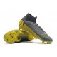 Nike Mercurial Superfly 6 Elite FG Mens Soccer Boot Grey Black Gold