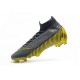 Nike Mercurial Superfly 6 Elite FG Mens Soccer Boot Grey Black Gold