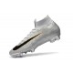 Nike Mercurial Superfly 6 Elite FG Mens Soccer Boot Silver Black