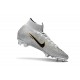 Nike Mercurial Superfly 6 Elite FG Mens Soccer Boot Silver Black