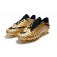 Nike Hypervenom Phantom III FG Men Cleats - Golden Black