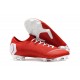 New Nike Mercurial Vapor 12 Elite FG Cleats Red White