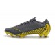 New Nike Mercurial Vapor 12 Elite FG Cleats Dark Grey Black