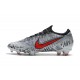 Neymar Nike Mercurial Vapor 12 Elite FG Cleats White Red Black