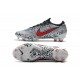 Neymar Nike Mercurial Vapor 12 Elite FG Cleats White Red Black