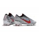 Neymar Nike Mercurial Vapor 12 Elite FG Cleats White Red Black