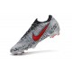 Neymar Nike Mercurial Vapor 12 Elite FG Cleats White Red Black