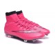 New 2015 Nike Mercurial Superfly 4 FG Football Cleats Hyper Pink