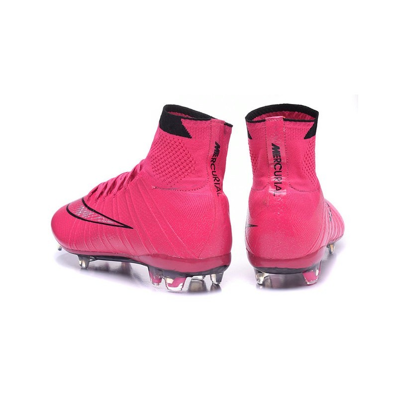 pink nike cleats youth