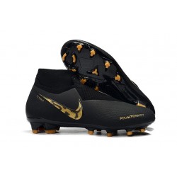 New Nike Phantom Vision Elite DF FG Soccer Boots - Black Lux