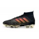 adidas Predator 18.1 Mens FG Football Boots Black Red