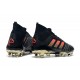 adidas Predator 18.1 Mens FG Football Boots Black Red