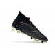 adidas Predator 18.1 Mens FG Football Boots Black Red