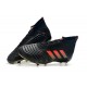 adidas Predator 18.1 Mens FG Football Boots Black Red