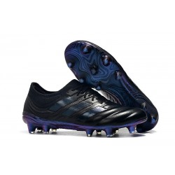 New Adidas Copa 19.1 FG Soccer Boots - Black Blue