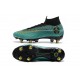 Ronaldo Nike Mercurial Superfly VI Elite Anti-Clog SG-Pro Boots Blue Gold