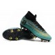 Ronaldo Nike Mercurial Superfly VI Elite Anti-Clog SG-Pro Boots Blue Gold