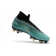 Ronaldo Nike Mercurial Superfly VI Elite Anti-Clog SG-Pro Boots Blue Gold