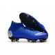 Nike Mercurial Superfly VI Elite Anti-Clog SG-Pro Boots Blue Silver