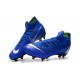 Nike Mercurial Superfly VI Elite Anti-Clog SG-Pro Boots Blue Silver