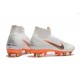 Nike Mercurial Superfly VI Elite Anti-Clog SG-Pro Boots White Orange