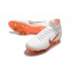 Nike Mercurial Superfly VI Elite Anti-Clog SG-Pro Boots White Orange