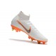 Nike Mercurial Superfly VI Elite Anti-Clog SG-Pro Boots White Orange