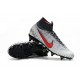 Neymar Nike Mercurial Superfly VI Elite Anti-Clog SG-Pro White Black Red