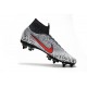 Neymar Nike Mercurial Superfly VI Elite Anti-Clog SG-Pro White Black Red