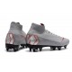 Nike Mercurial Superfly 6 Elite AC SG-Pro Cleats - Grey Red