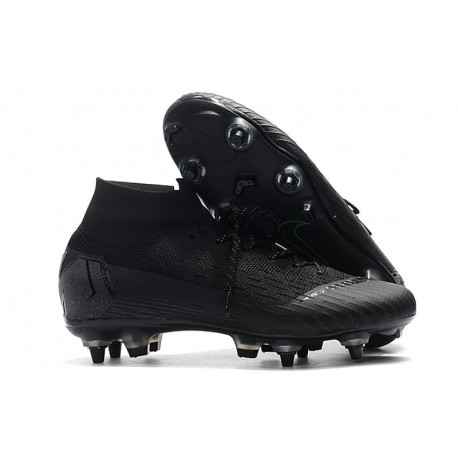 Nike Mercurial Superfly 6 Elite AC SG-Pro Cleats - All Black