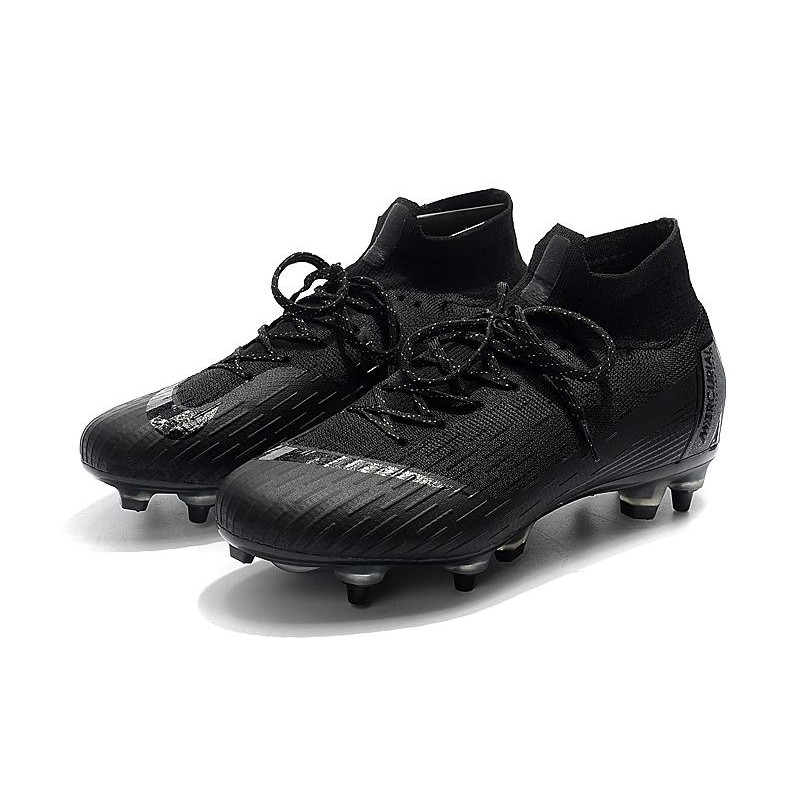 Nike Mercurial Superfly 6 Elite AC SG-Pro Cleats - All Black