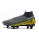 Nike Mercurial Superfly 6 Elite AC SG-Pro Cleats - Grey Yellow